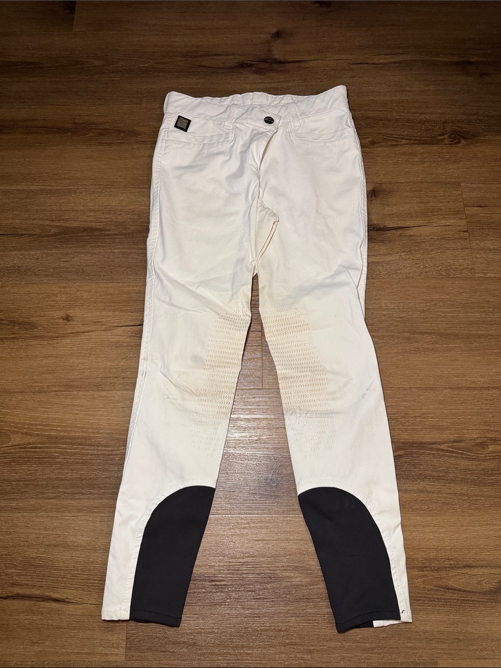 🐴 Equiline G-Zone Knee Patch Breeches White IT42/US26 🐴